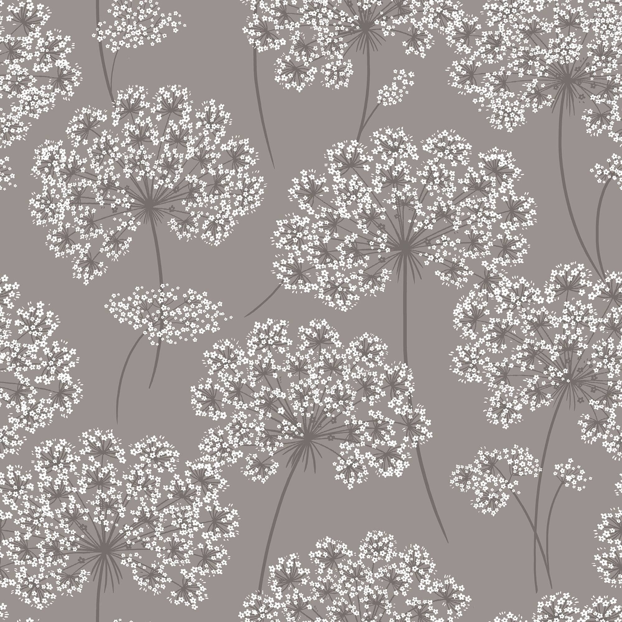 NuWallpaper Angelica Gray Peel & Stick Wallpaper